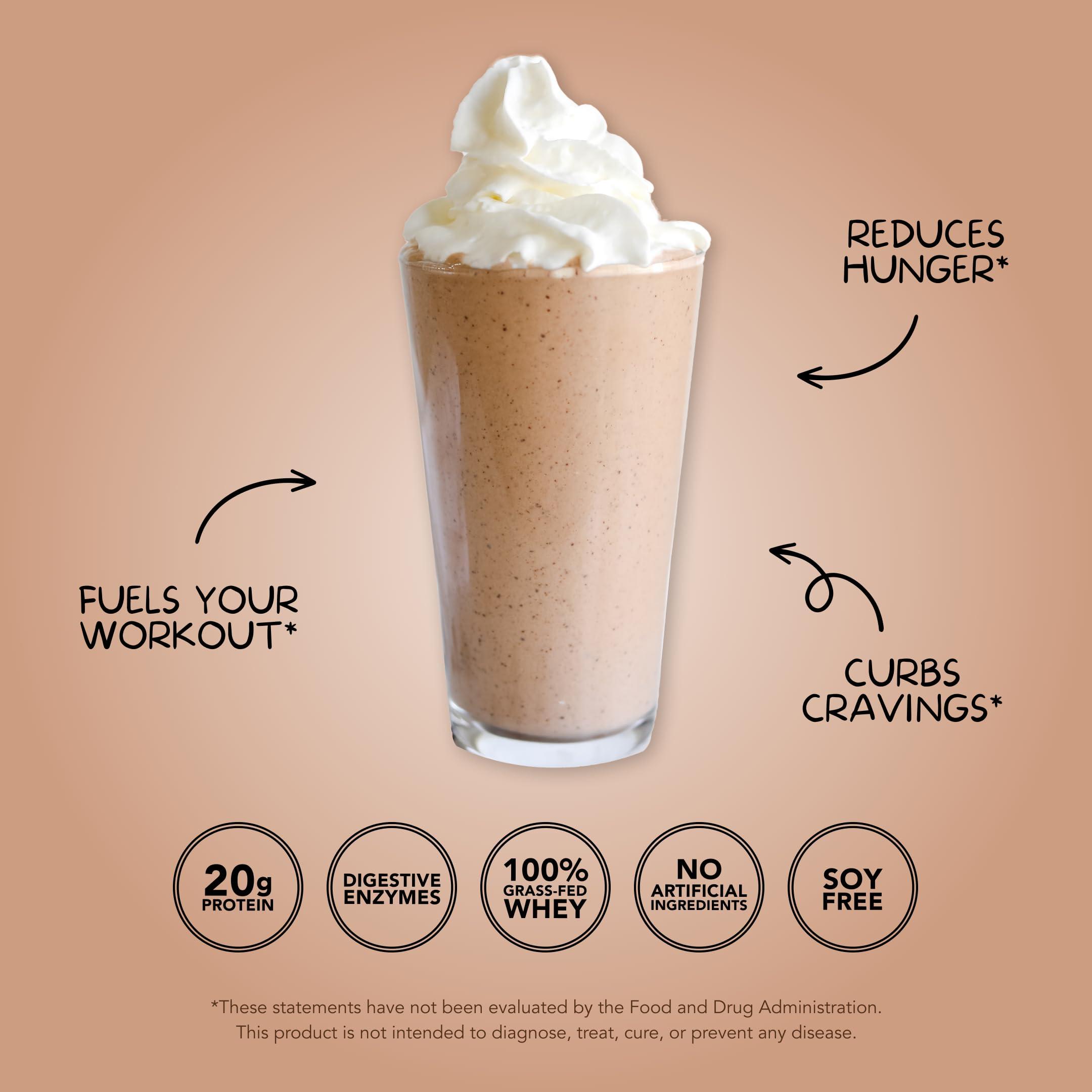 Clean Simple Eats Clean Simple Eats Chocolate Brownie Batter Whey Protein Powder, Natural Sweetened and Cold-Processed 20 Grams of Protein (30 Servings)