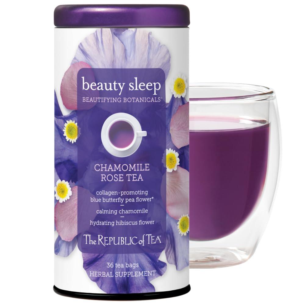 The Republic of Tea The Republic of Tea Beautifying Botanicals® Beauty Sleep Chamomile Rose Herbal Tea Bags (36 count)