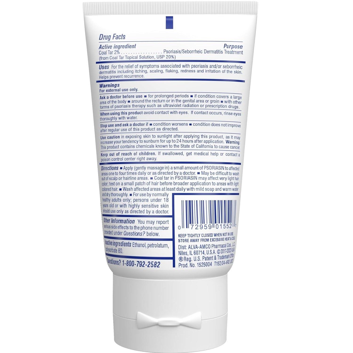 Psoriasin Psoriasin Deep Moisturizing Ointment, 4 Oz (Pack of 3)