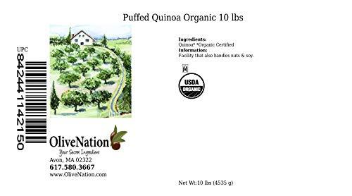 OLIVENATION OliveNation Puffed Quinoa - 160 ounces
