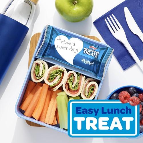 RICE KRISPIES TREATS Rice Krispies Treats Crispy Marshmallow Squares, Kids Snacks, Snack Bars, Original, 12.4oz Box (16 Bars)