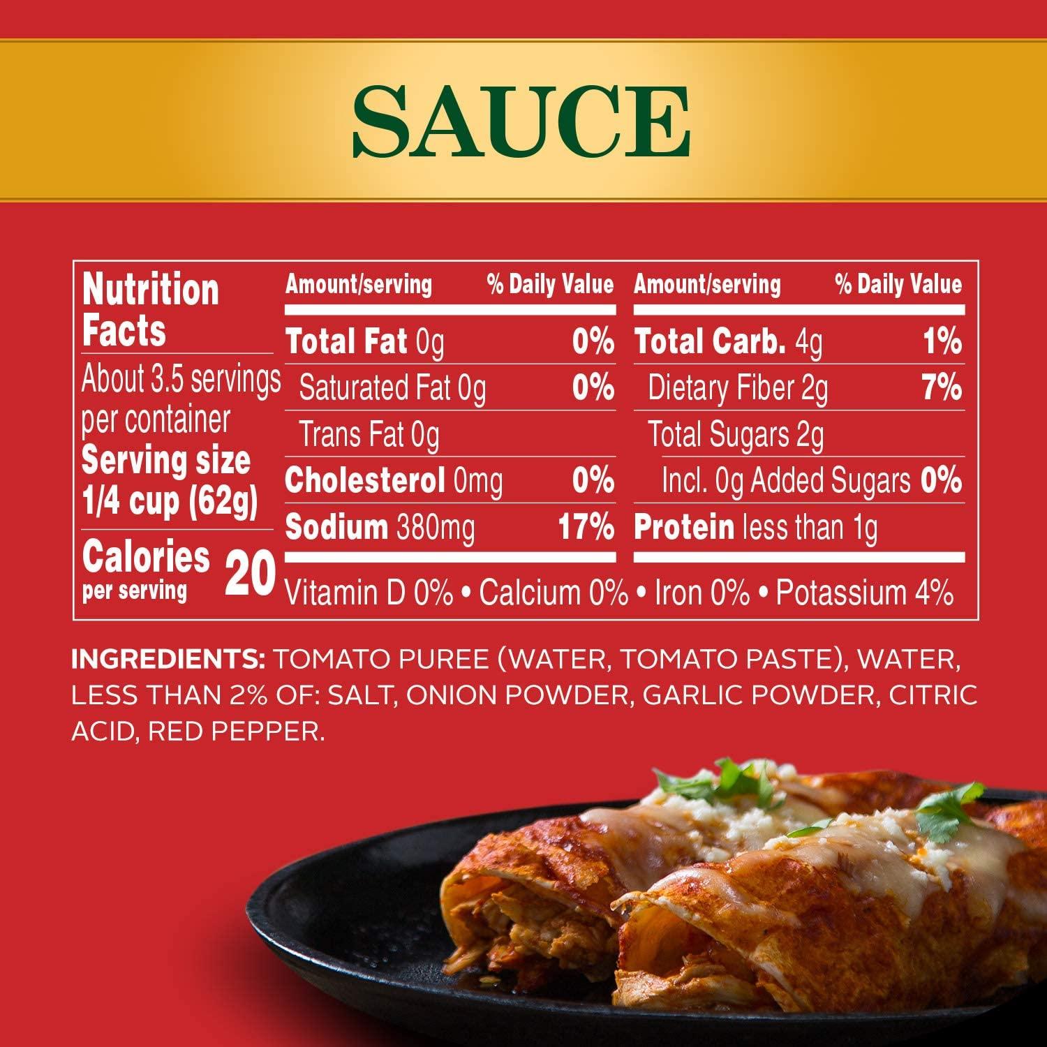 Sauce Tomato Sauce, 8 oz (227 g) (Pack of 6)