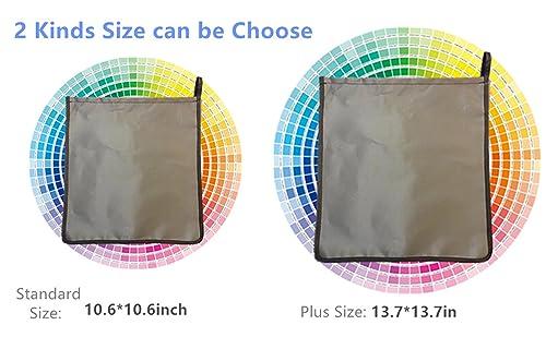 ThuroLeo EMF Protection Pad Faraday Bag Cell Phone Body Radiation Blocking Computer Pad 5G Anti-Radiation PC Faraday Blanket Pregnant Kids RFI GPS Signal Notebooks,Laptops,Tablets Shielding Bag (10.6in)