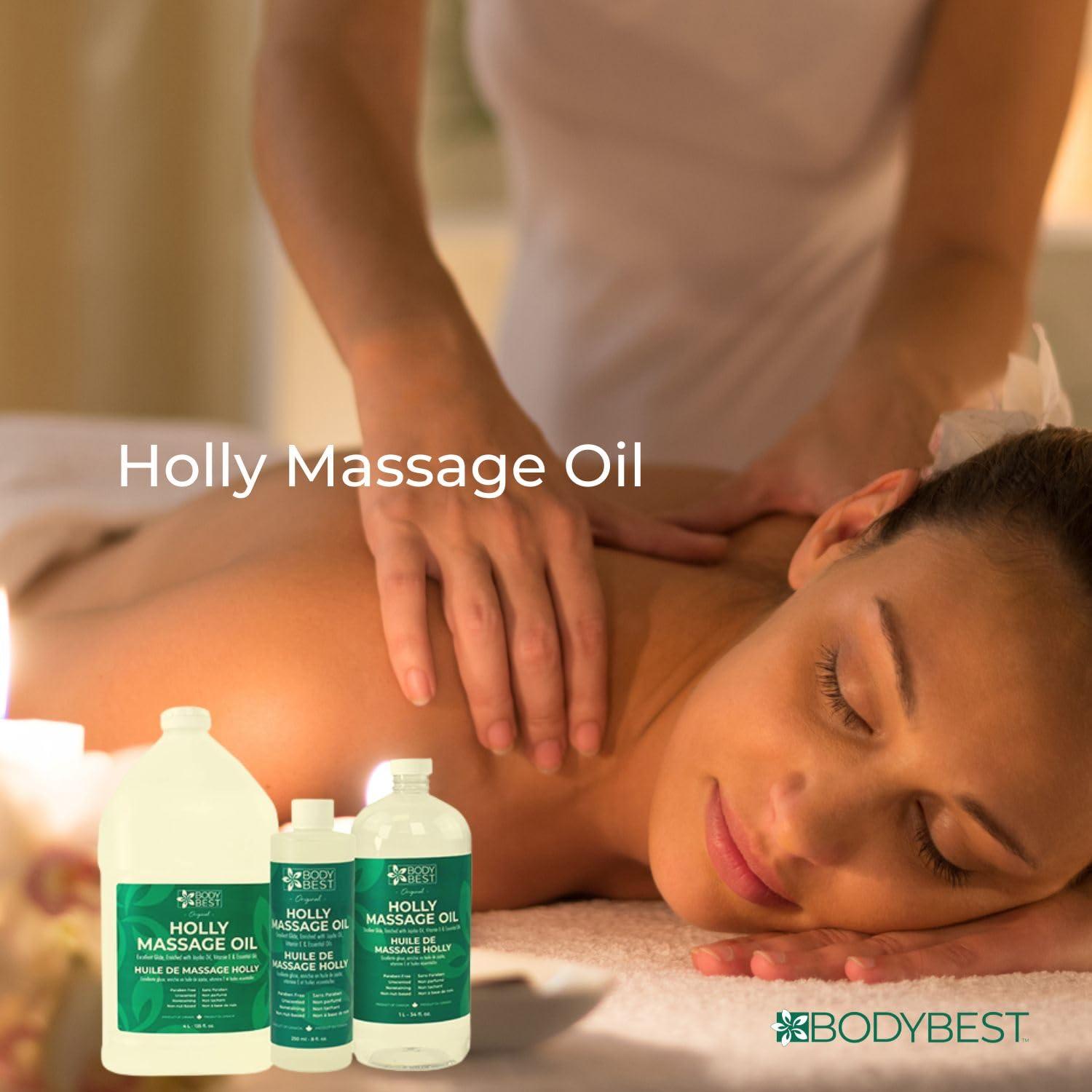 Know Your Body Best Holly Oil Massage Oil (1 Gallon)