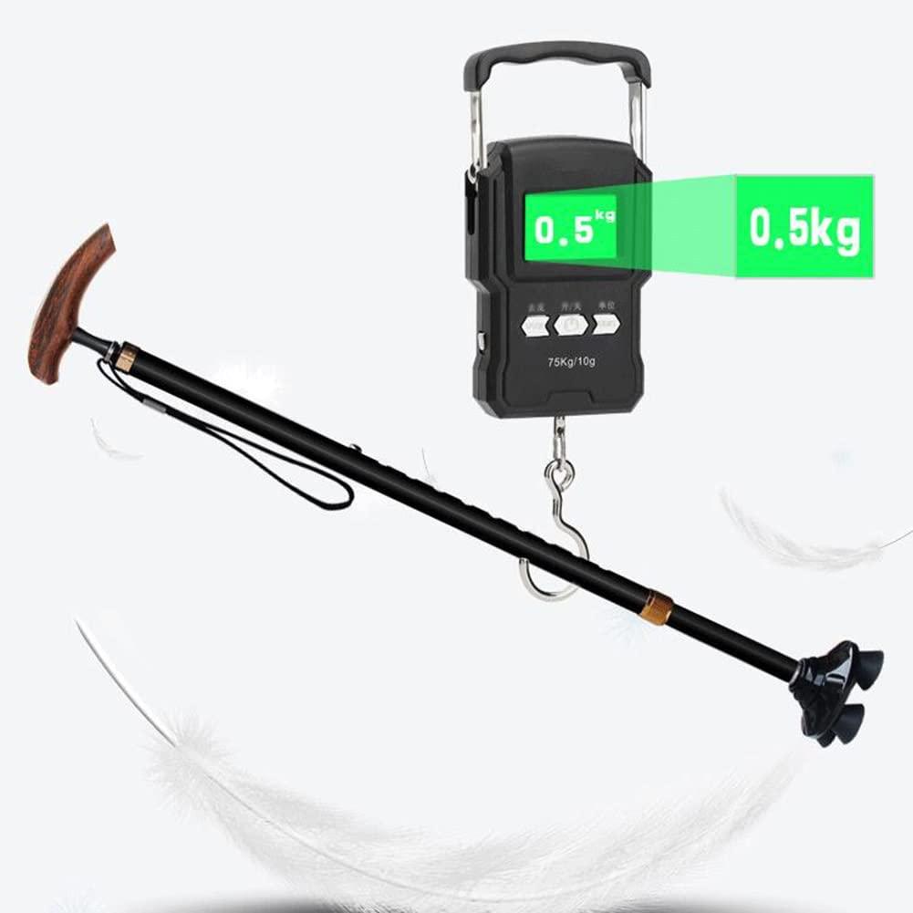 JJ Home JJ Home Cane for Men & Women,Adjustable Walking Stick,Mobility Aid for Elderly, Seniors & Handicap (360 Swivel Base)