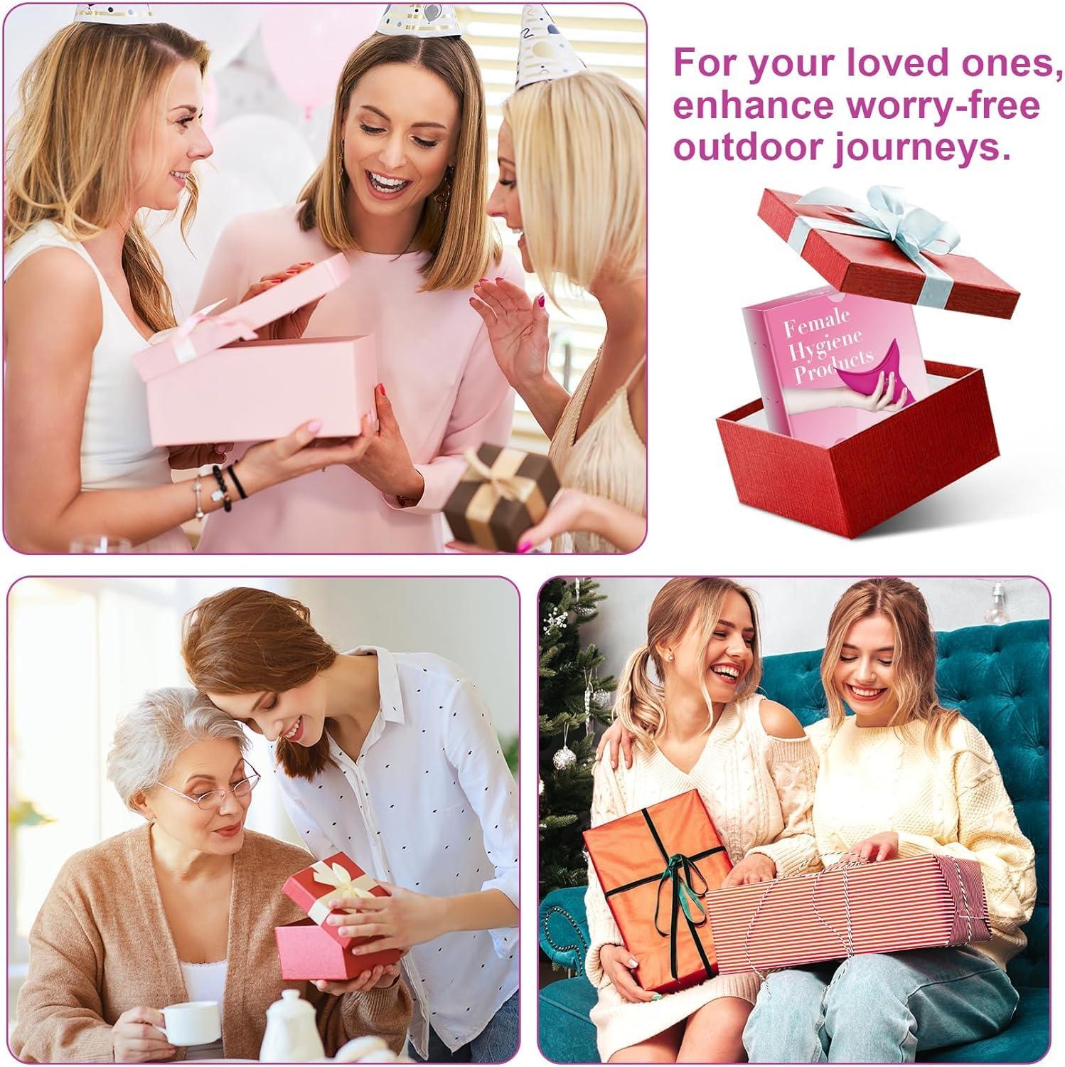 Sunany Sunany Female Urinal, Female Urinal with Silicone Funnel, Portable for Standing Female, Reusable Urinal for Female Toilet, for Outdoor, Activities, Camping, Travel (Blue)