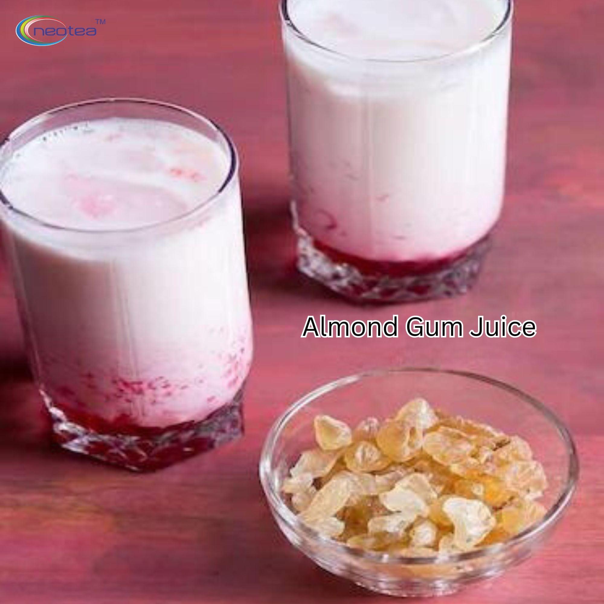 neotea Neotea Almond Gum Badam Pisin Badam Gum | Gond Katira (Ayurvedic Katira) Organic, Katira Gond Indian Gum, Gond Katira Pure Organic, Edible Gum, All Natural, Salt-Free | Vegan | No Colors | Gluten Friendly | NON-GMO-100% Natural 100 GM (3.52 OZ)