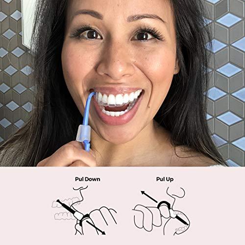 The Pultool PUL Clear Aligner Removal Tool Compatible with Invisalign Removable Braces & Trays, Retainers, Dentures and Aligners - Hygienic Oral Care Accessory, Personal Orthodontic Supplies - Pink (Pack of 4)