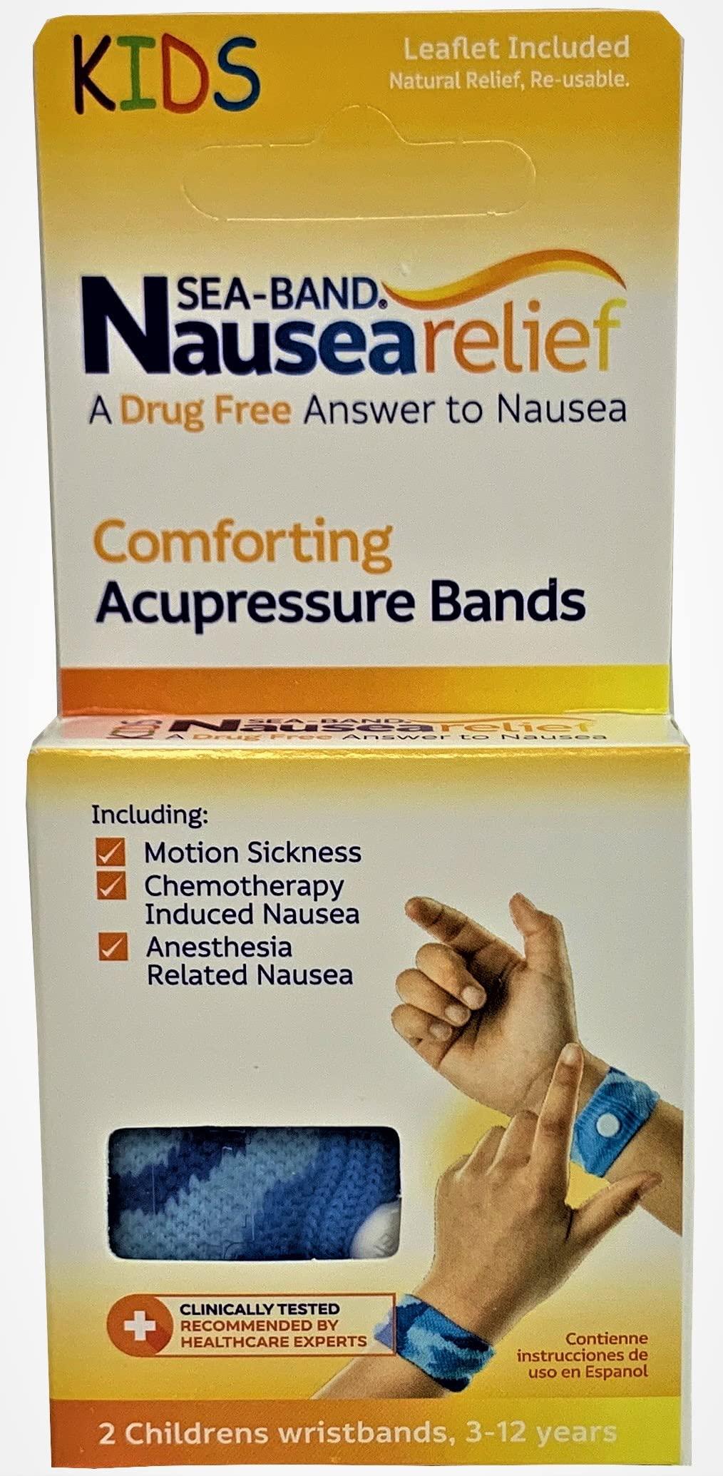 Sea-Band Sea-Band For Children Wristband (Colors May Vary) 1 Pair (Pack of 5)