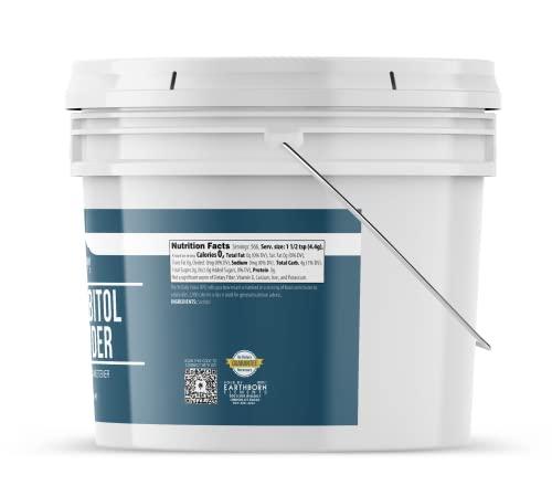 Earthborn Elements Earthborn Elements Sorbitol Powder, Xylitol, and Agave Powder Bundle, 1 Gallon Bucket Each, Sugar Alternative, Natural Sweeteners
