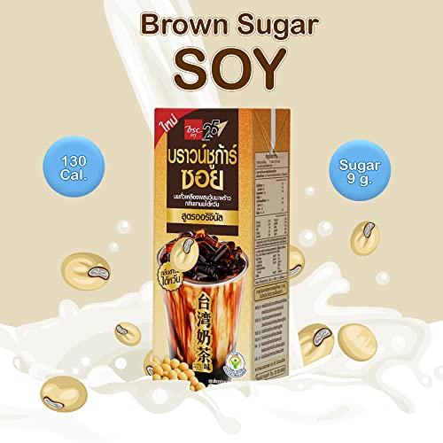 BSC Soy BSC Soy Milk with Coconut Jelly (Brown Sugar: Taiwanese Milk Tea Flavour) - Pack 3 of 230ml