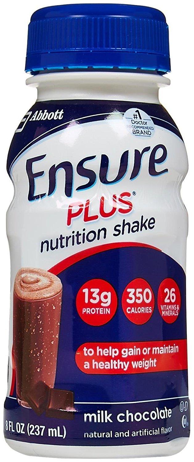 Ensure Ensure Plus Nutrition Shake Bottles - Milk Chocolate - 8 oz - 6 pk