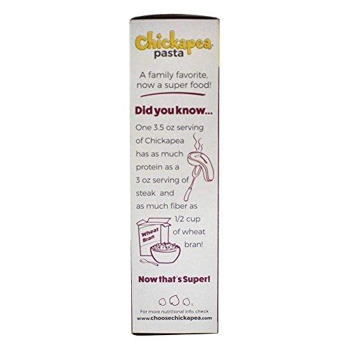Chickapea Chickapea Organic Chickpea and Red Lentil Pasta - Gluten-Free, Vegan, Protein Packed Penne - 8 oz Each