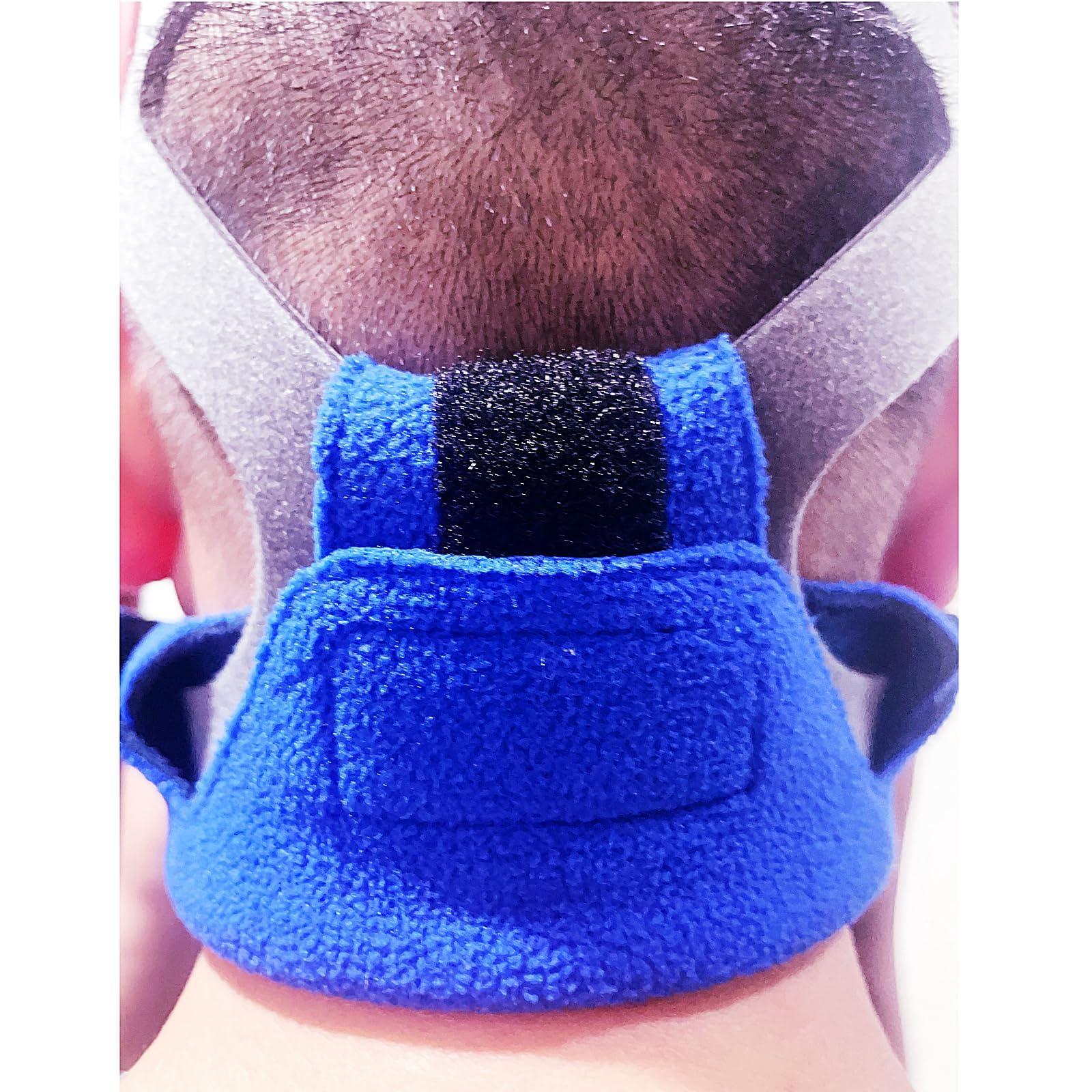 playWooWgo 4 Packs CPAP Strap Covers +1 Pack Neck Comfort Pad CPAP Mask Cover Compatible with Full CPAP Mask to Reduce Headgear Pressure and Cheek Red Marks Extend CPAP Strap Useful Life for CPAP Supplies