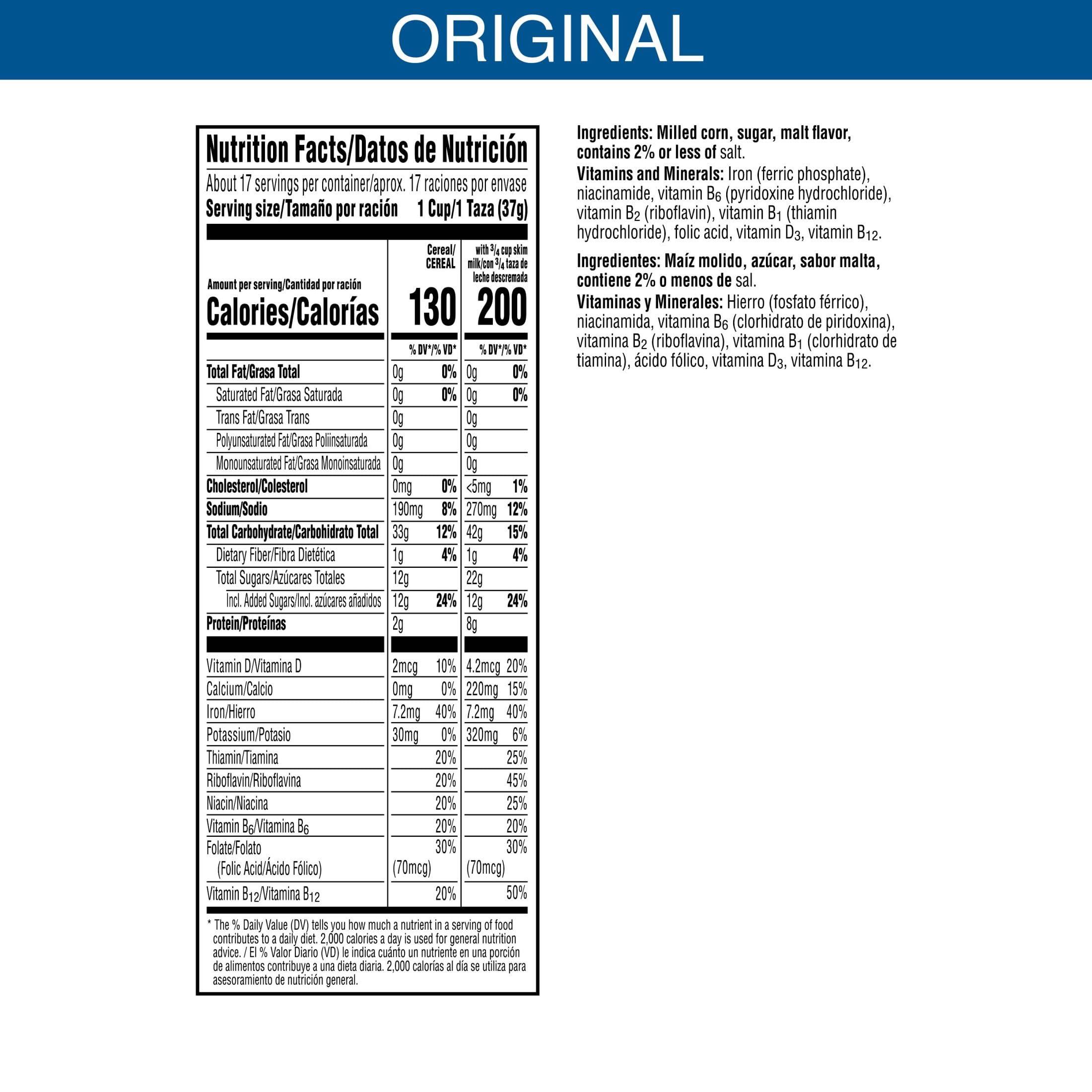 Frosted Flakes Kellogg\'s Frosted Flakes Breakfast Cereal, Kids Cereal, Family Breakfast, Family Size, Original, 21.7oz Box (1 Box)