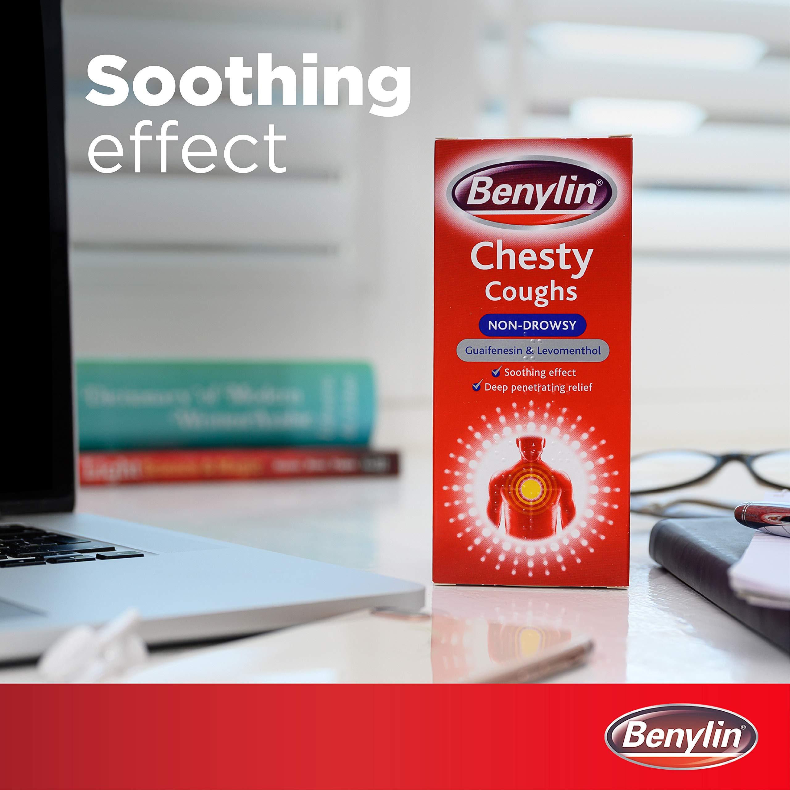 BENYLIN Benylin Chesty Cough Non-Drowsy Mixture Syrup - 300ml