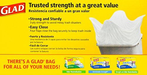 Glad Glad 13 Gal. Quick Tie Tall Kitchen Bags 15 ct