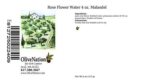 OLIVENATION Malandel Rose Flower Water from OliveNation - 4 ounces
