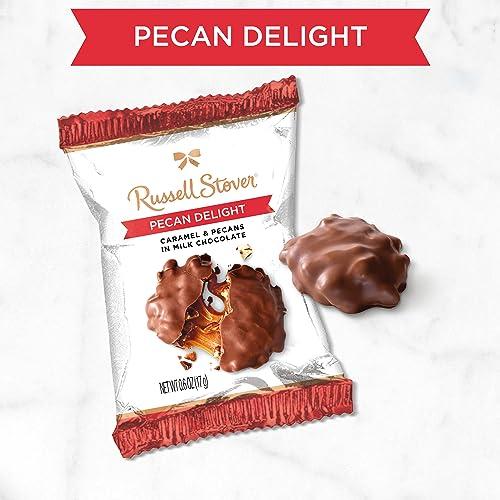 Russell Stover Russell Stover Milk Chocolate Pecan Delight - 0.6 oz (Pack of 36)