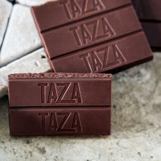 Taza Chocolate Taza Chocolate Organic Amaze Bar 80% Stone Ground, Cacao Crunch, 2.5 Ounce (1 Count), Vegan