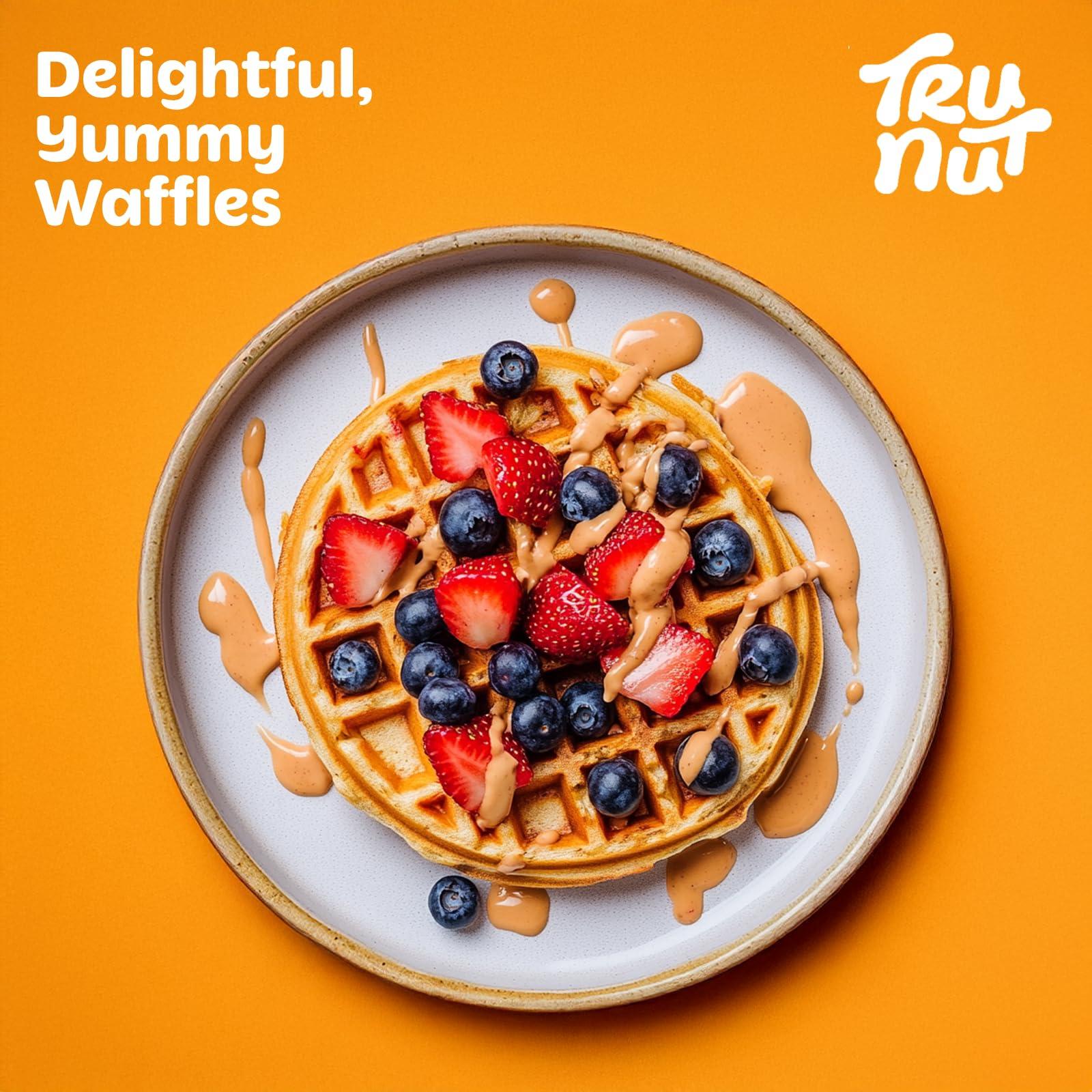 Tru-Nut Tru-Nut Peanut Butter Powder - Made with Natural Ingredients - Vegan, Low Carb, Gluten Free, Non GMO - Low Calorie Peanut Butter Protein Powder - Peanut Butter Flavor, 16oz