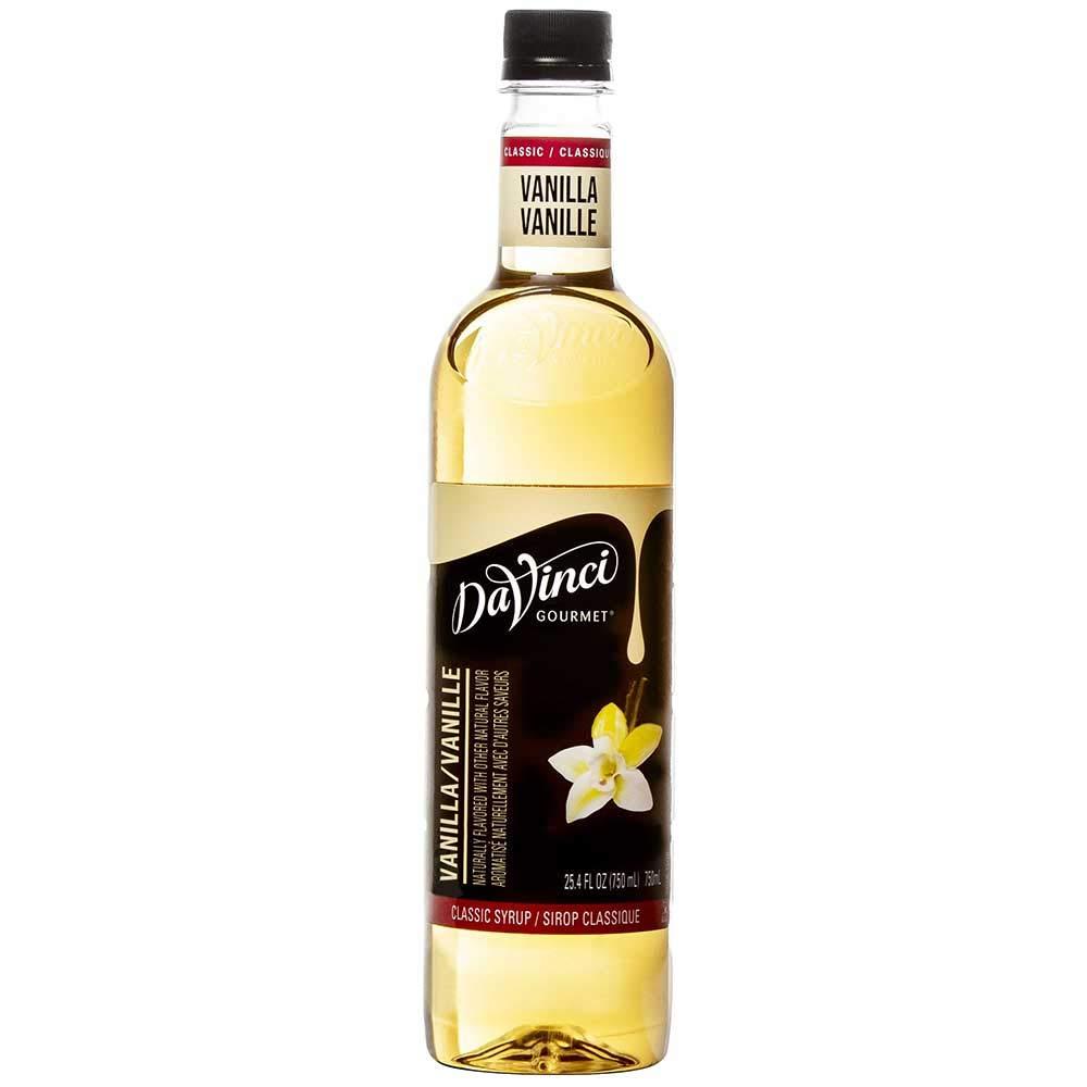 DaVinci Gourmet Davinci Gourmet Vanilla Syrup, 750 Milliliter -- 12 per case.