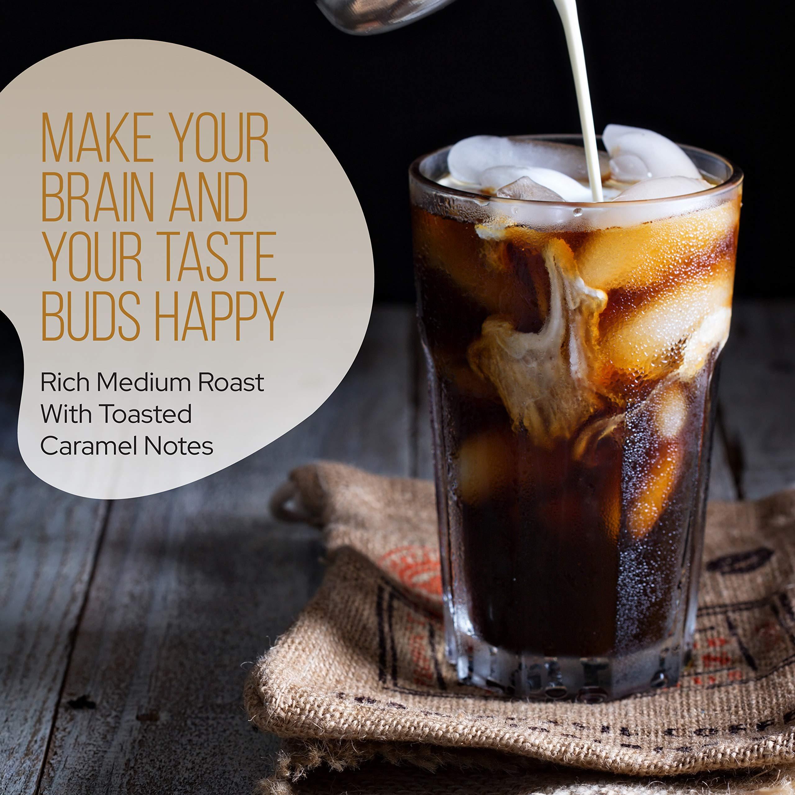 LRLA SUPERFOODS La Republica Organic Pure DECAF Instant Coffee (35 Servings), Colombian Rich Medium Roast Toasted Caramel Notes, Small Batch Shade-Grown Fair Trade Arabica Low-Acid