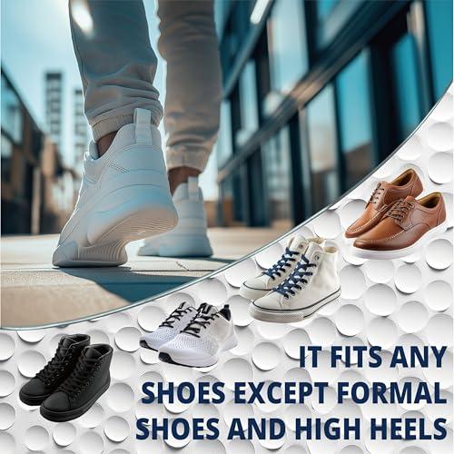 Shoeltecor Shoeltecor Insoles Relieve Plantar Fasciitis Overpronation Heel Pain,Correction of Flat feet and High Arch,Providing Excellent Shock Absorption and Cushioning,Bundle with Manual Foot Massagers