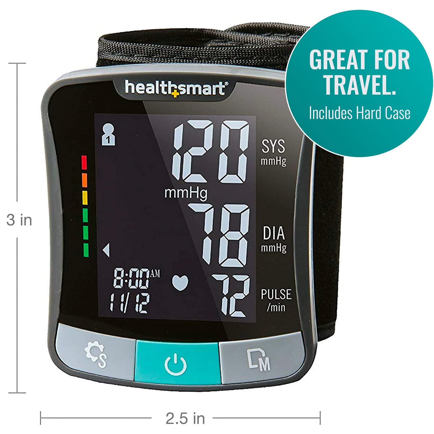 HealthSmart HealthSmart Digital Premium Wrist Blood Pressure Monitor with Cuff (Pack of 48)