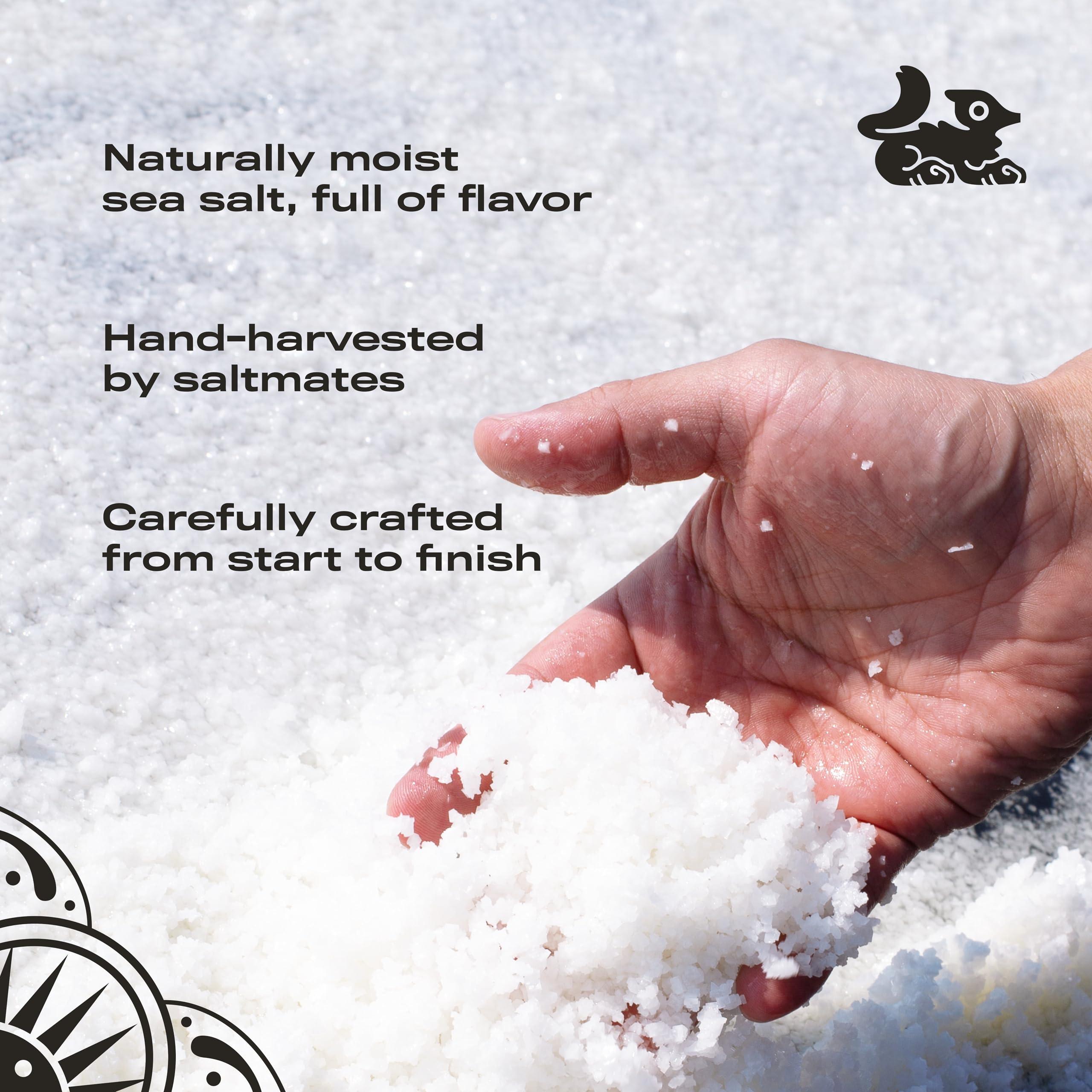 S MEXICAN S SALT S Mexican S Salt, 18 oz Colima Fleur de Sel, Kosher, Natural, Sun Blessed, Organic, Gluten Free, Obtained by Ancient Process, Hand Harvested