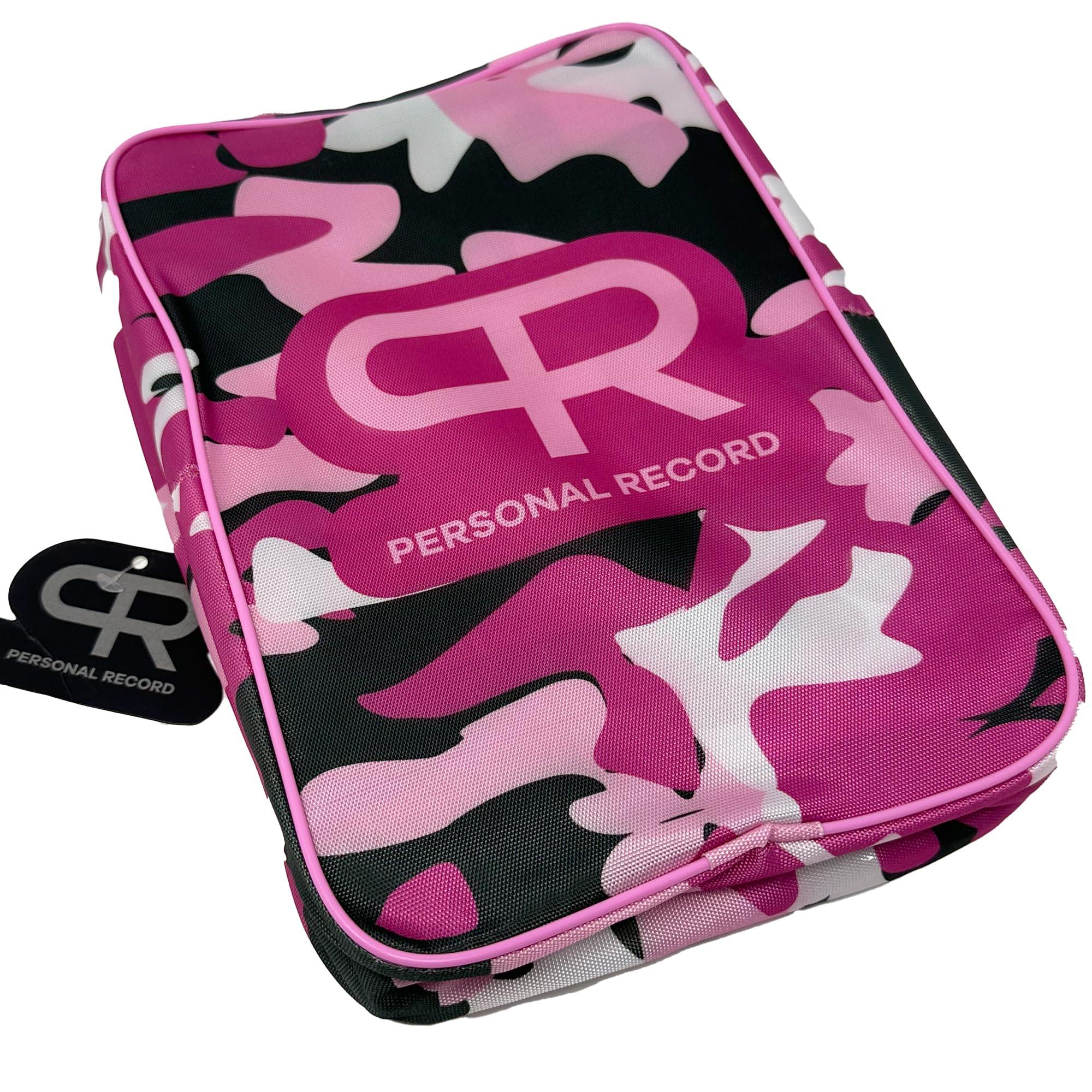 PR Personal Record PR Personal Record Premium Knee Sleeve for Weightlifting Powerlifting and Strength Training, Quality Neoprene Knee Sleeves Support in Pairs by Larry Wheels (Pink Camouflage, Medium)