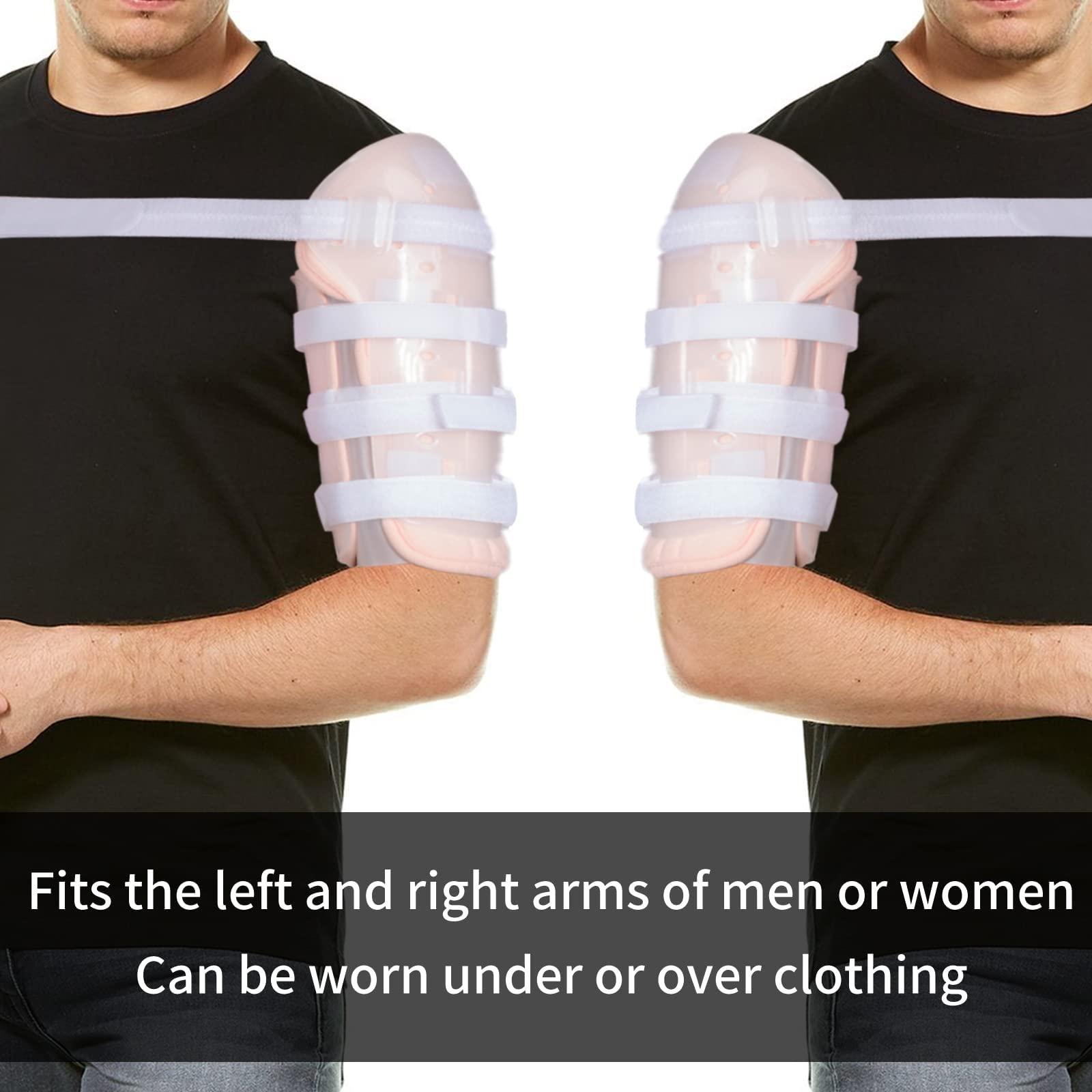 Shuyan Jiao Sarmiento Brace - Humeral Shaft Fracture Splint Humeral Fracture Brace for Broken Upper Arm Shoulder Bicep Left/Right Arm Long-Bone Humerus Fracture for Men and Women (M)