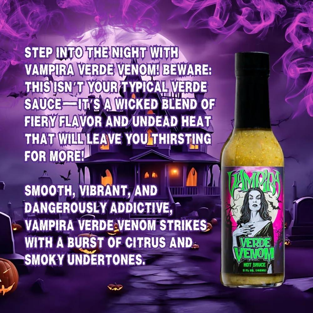 Hellfire Sauces Hellfire Vampira Verde Venom
