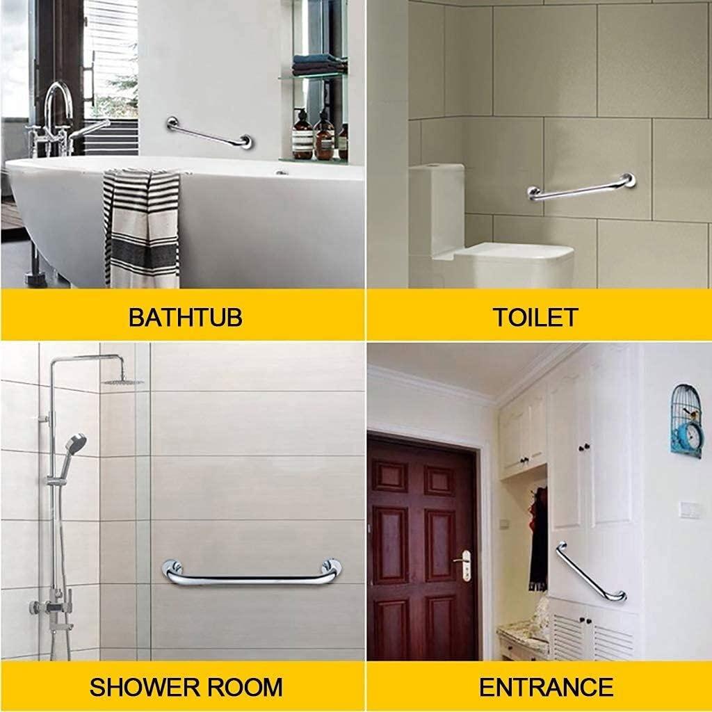WSYTY Shower Grab Bar Bathroom Grab Rail Copper Grab Bar, Rail for Bathroom Safety,Suitable for Bathtub, Toilet, Porch,Stairs, for Elderly, Disabled, Handicapped