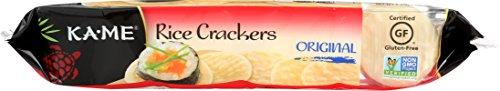 KA-ME Ka-Me Gluten Free Rice Crackers, Original, 3.5 Ounce