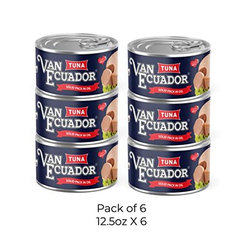 Van Ecuador Van Ecuador Tuna in Oil 12.5 (Pack of 6)