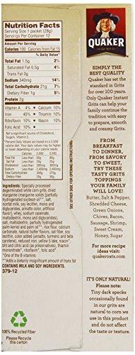 Quaker Oats Quaker Instant Grits, Butter, 12 Ounce