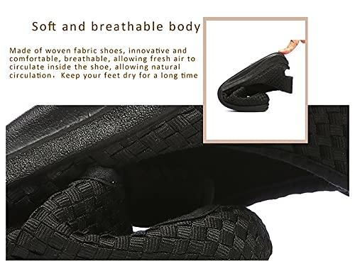 ZJING ZJING Diabetic Recovery Slippers for Men, Adjustable Orthopedic Wide Width Walking Shoes for Arthritis Edema Swollen Feet Elderly Men, Heel and Foot Pain Relief,Black,7.5