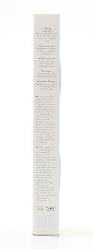 FitTrack FitTrack Dara Smart BMI Digital Scale - Measure Weight and Body Fat - Most Accurate Bluetooth Glass Bathroom Scale (Black)