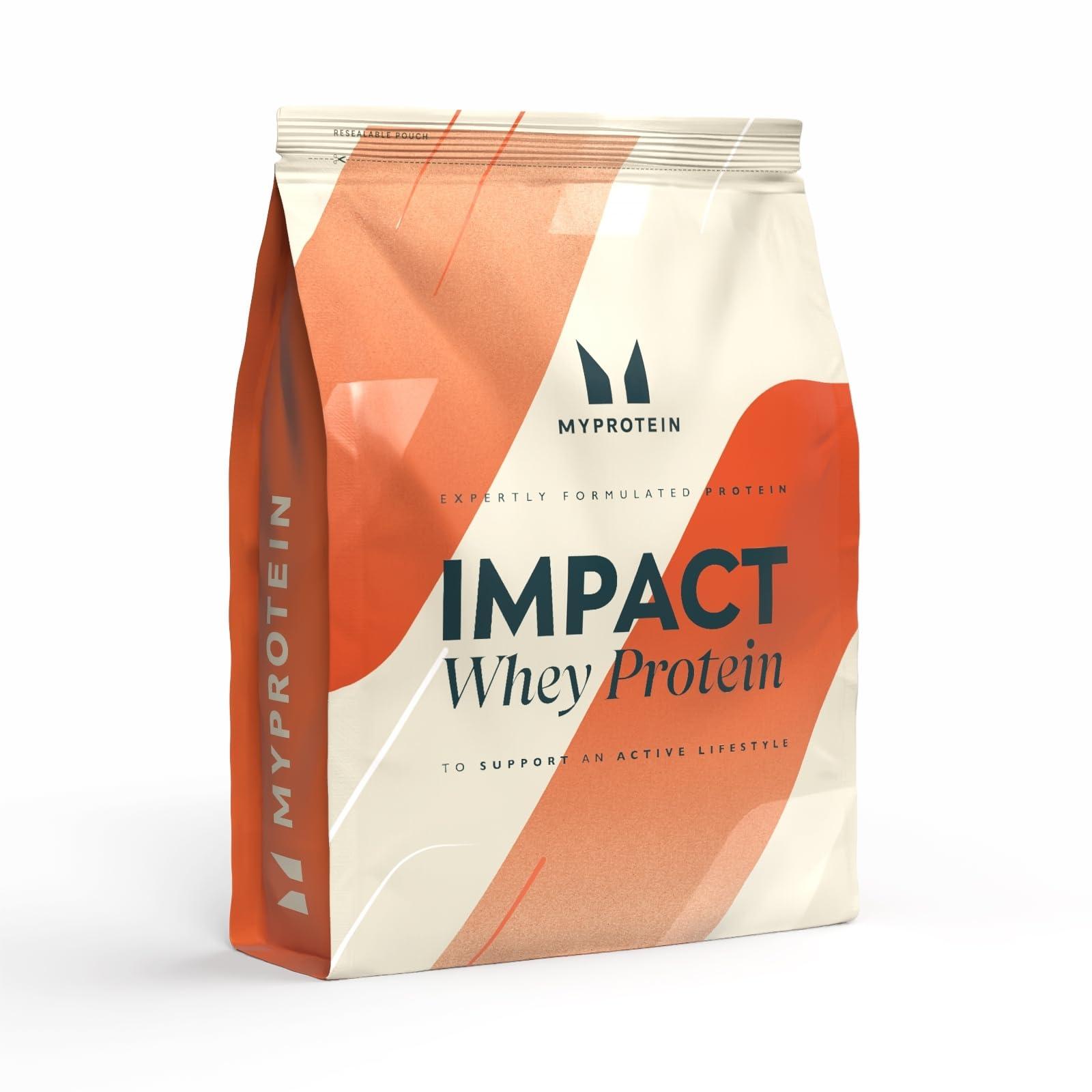 Myprotein Myprotein Impact Whey Protein Powder, 2.2 Lbs (30 Servings) Chocolate Milkshake, 22g Protein & 5g BCAA Per Serving, Protein Shake for Superior Performance, Muscle Strength & Recovery, Gluten Free