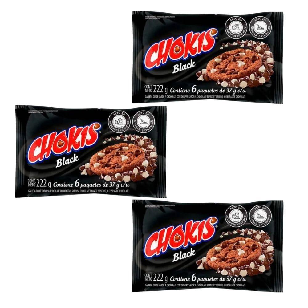 RUUFE Chokis (Pck of 3) Cholocate Chip Cookies Great for lunch, camping, snack. Kids favorite snack Colombian Snack Colombian food products Colombian snack food comida colombiana mekato colombiano