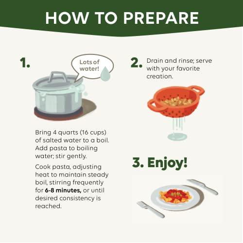 Chickapea Chickapea Organic Chickpea Pasta - Shells - 8 oz (Pack of 6)