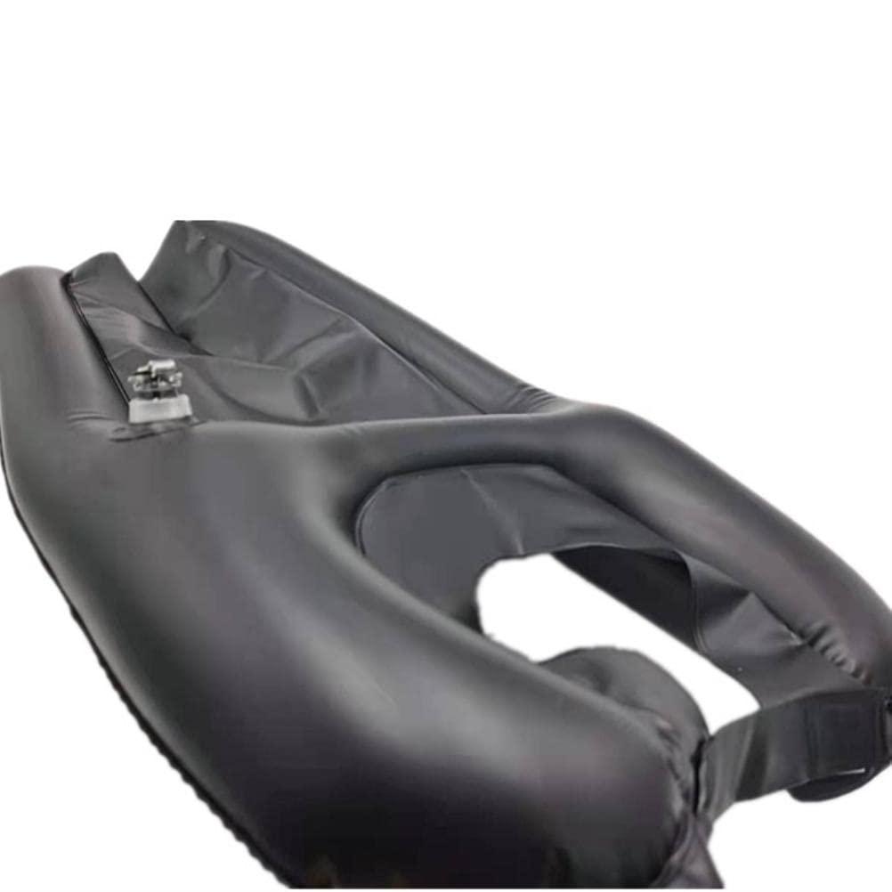 NOENNULL NOENNULL Inflatable Shampoo Basin - Portable Shampoo Bowl, Inflatable Hair Washing Basin for Bedridden, Hair Washing Tray for Sink at Home for Handicapped, Pregnant, Seniors (Black)