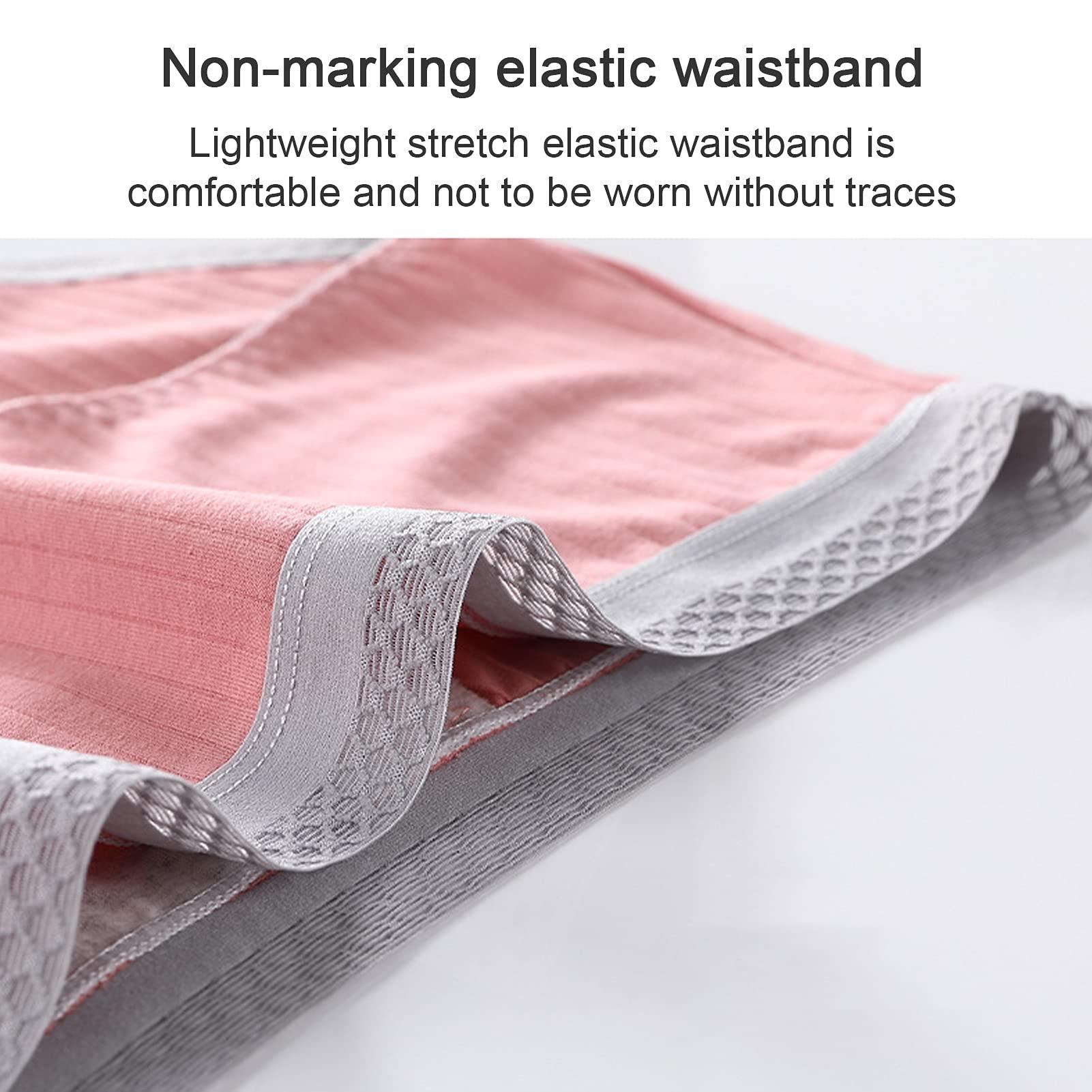 DACUN Daily Wearing Safety Certification Women Menstrual Period Briefs Leakproof Protective Underwear Heavy Flow Panties Pack of 4 (Color : Multicolor, Size : 4XL-4XLarge)