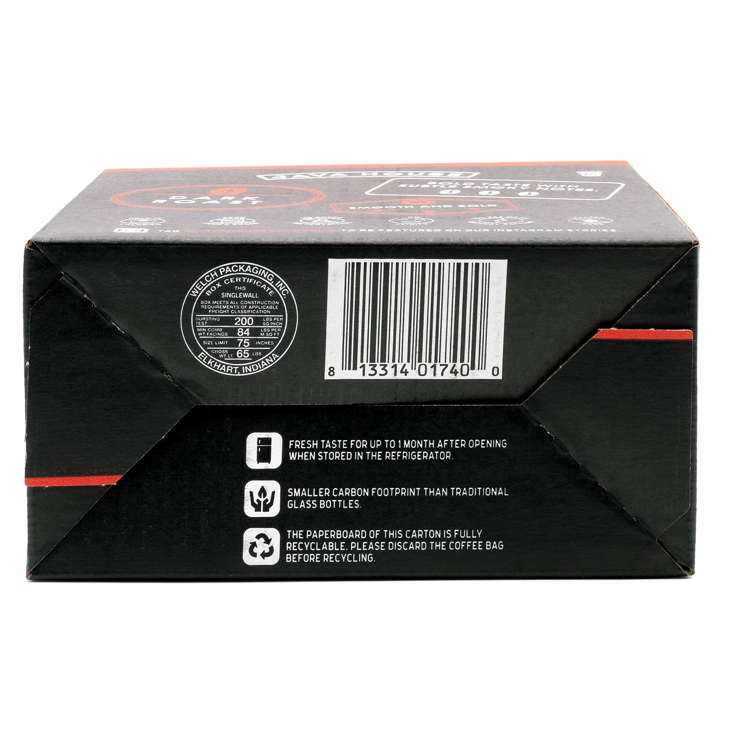 Java House Java House dark roast Liquid Cold Brew Coffee On Tap, Espresso, 128 Fl Oz