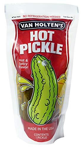 Van Holten's Pickles Van Holten's Pickles - Jumbo Hot Pickle-In-A-Pouch - 12 Pack