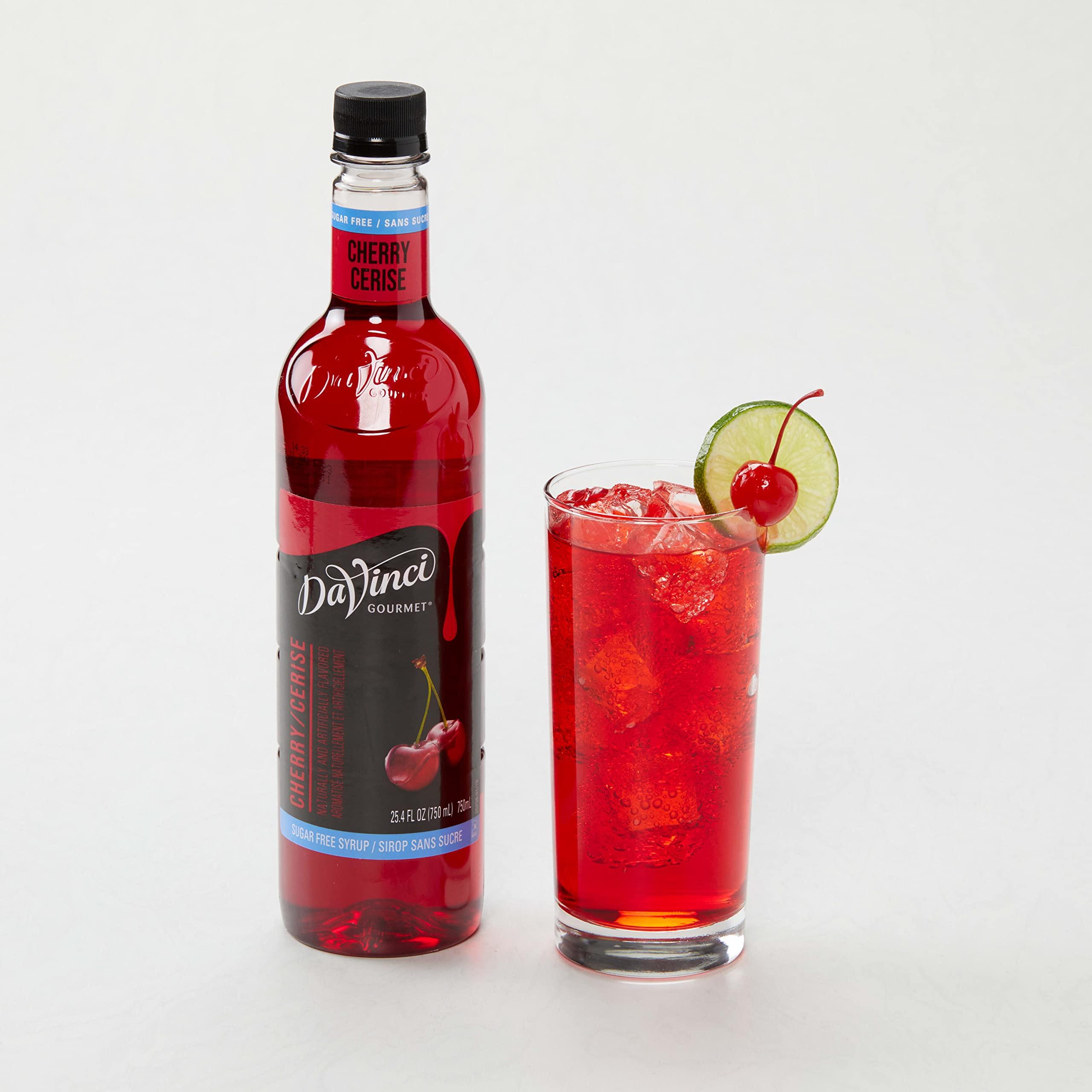 DaVinci Gourmet DaVinci Gourmet Sugar Free Syrup, Fruit Flavors Variety Pack - Blueberry, Cherry, Coconut, Pineapple, 25.4 Fl Oz (Pack of 4)