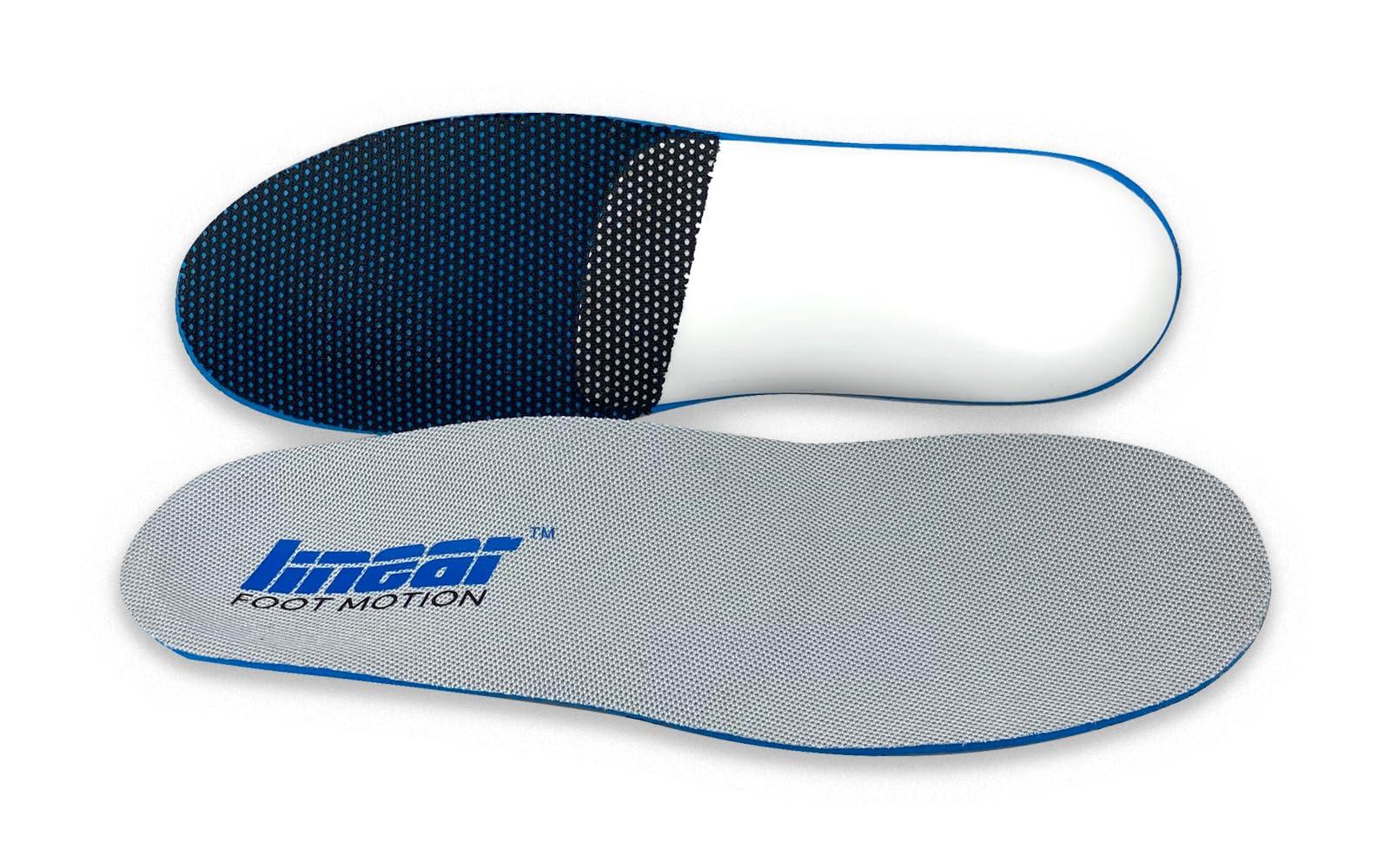 Linear Foot Motion Linear Foot Motion Orthotic Insoles for Men and Women - Prescription Grade Arch Support Inserts for Plantar Fasciitis Relief Mens 12 Plantillas para Zapatos De Hombre Talla 12