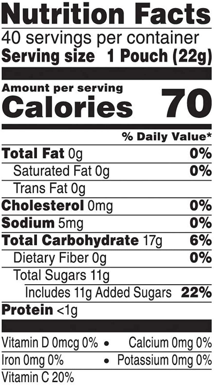 Fruity Snacks Fruity Snacks, Mixed Berry, Gluten Free, Fat Free, 32 Oz (40 Pouches).1 Pack (0.8 Ounce (Pack of 40)