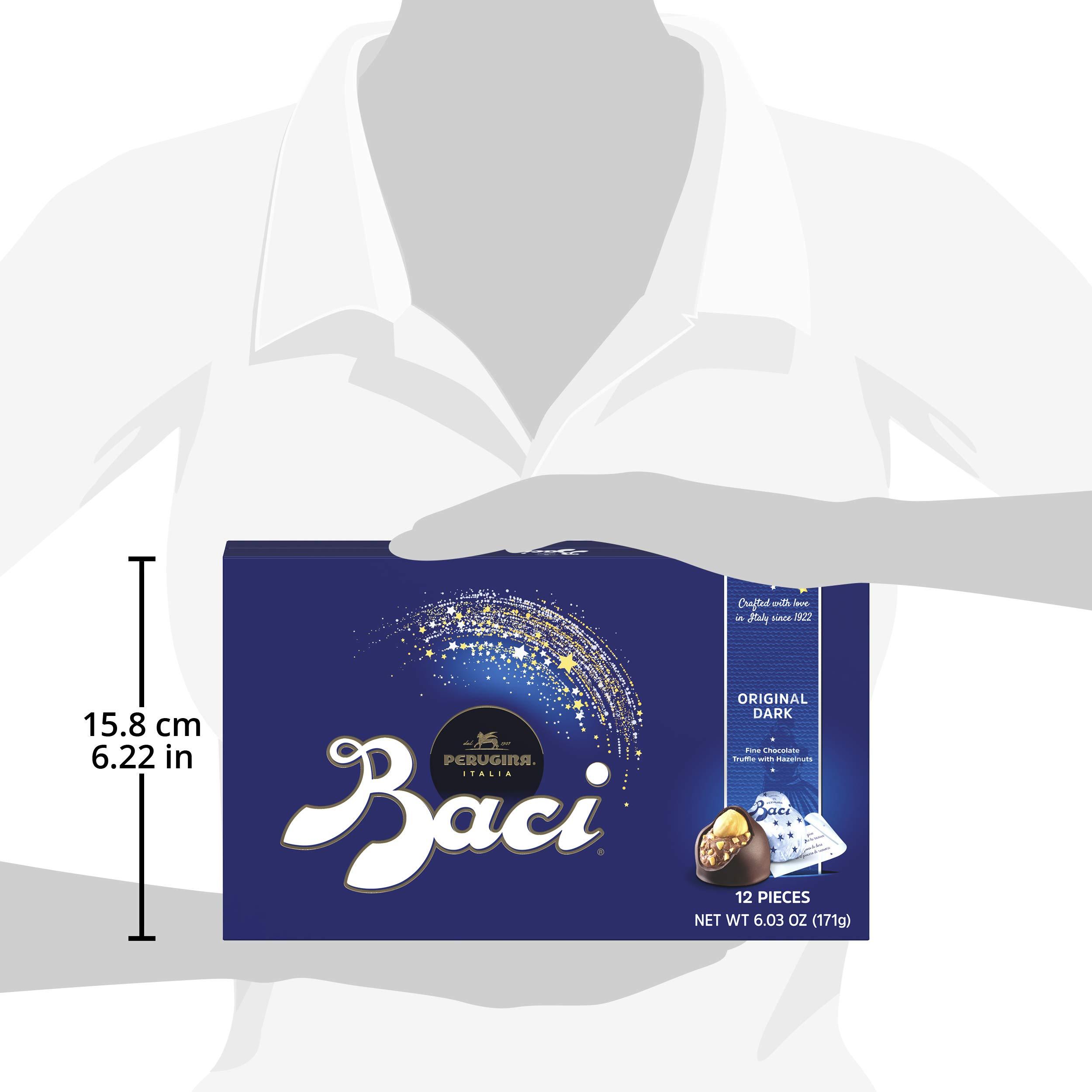 Baci Baci Perugina Classic Dark Chocolate12 Piece Box, 6.03 Ounce